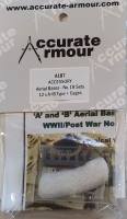 Thumbnail ACCURATE ARMOUR A187 ACCESSORY AERIAL BASES NO.19 SETS 12XA B TYPE CAGES
