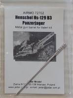 Thumbnail UNKNOWN MAKE AIRMO 72702 HENSCHEL HS-129 B3 PANZERJAGER METAL GUN BARREL FOR ITALERI KIT
