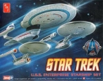 Thumbnail AMT 660 STAR TREK USS ENTERPRISE STARSHIP SET 1/2500