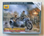 Thumbnail ZVEZDA MODELS 6142 GERMAN MOTORCYCLE R-12