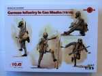 Thumbnail ICM 35695 GERMAN INFANTRY IN GAS MASKS  1918 