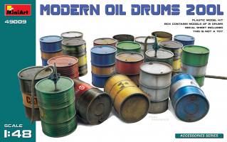 Thumbnail MINIART 49009 MODERN OIL DRUMS 200L