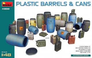 Thumbnail MINIART 49010 PLASTIC BARRELS AND CANS