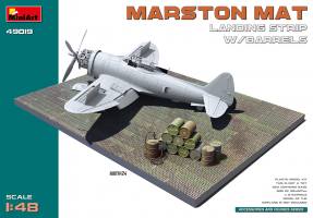Thumbnail MINIART 49019 MASTON MAT LANDING STRIP W/BARRELS