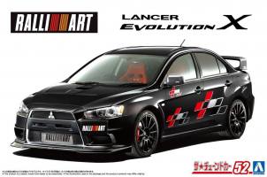 Thumbnail AOSHIMA 20470 RALLIART MITSUBISHI LANCER EVOLUTION X