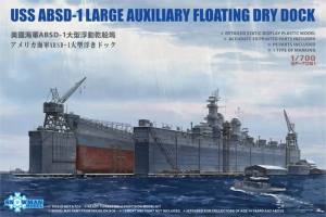 Thumbnail SNOWMAN MODEL 7051 USS ABSD-1 LARGE AUXILIARY FLOATING DRY DOCK