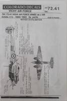 Thumbnail DISCOUNT DECALS 4985 72.41 Vichy Air Force Arm  e de l Air 1940/1942  Part 2  Colorado Decals