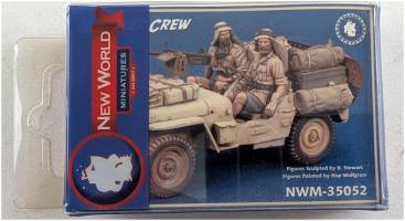 Thumbnail NEW WORLD MINIATURES NWM-35052 SAS JEEP CREW
