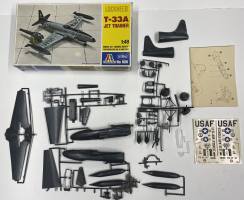 Thumbnail KINGKIT MODEL SCRAPYARD ITALERI 806 T-33A JET TRAINER  CRACKED DECALS 