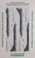 Thumbnail DISCOUNT DECALS 5070 X72-058 Hawker Hunter F Mk 6  RAF and International Squadrons  Xtradecal 