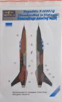 Thumbnail DISCOUNT DECALS 5099 M4869 Republic F-105F/G Thunderchief in Vietnam Camouflage Painting Mask  LF Models 
