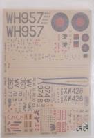 Thumbnail DISCOUNT DECALS 5107 715 Lightning F.3 29 Squadron Decal Set Modeldecal