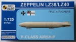 Thumbnail MARK I MODELS 72001 ZEPPELIN LZ38/LZ40 P-CLASS AIRSHIP
