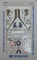 Thumbnail DISCOUNT DECALS 5111 48-119   A-7Es VA-15  VA-83  VA-37 USS Forrestal Decals   Microscale Decals