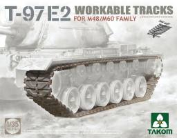 Thumbnail TAKOM 2163 T-97 E2 WORKABLE TRACKS FOR M48/M60 FAMILY