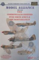 Thumbnail DISCOUNT DECALS 5136 MA-72195   WWII Commonwealth Fighters Over North Africa   The Mediterranean   Model Alliance