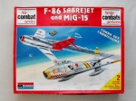 Thumbnail MONOGRAM 6049 F-86 SABREJET   MiG-15