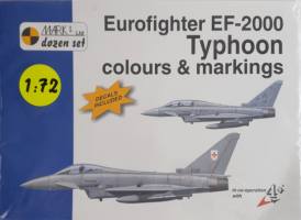Thumbnail DISCOUNT DECALS ZB5148 EUROFIGHTER EF-2000 TYPHOON COLOURS   MARKINGS Mark I