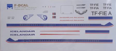 Thumbnail DISCOUNT DECALS 5211 REF. 14173 FLUGFELAG ISLANDS - BOEING 727-100 F-DCAL