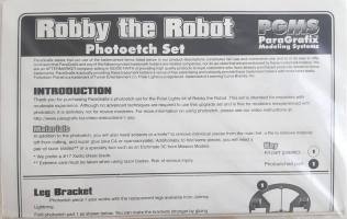 Thumbnail DISCOUNT DECALS 5299 ROBBY THE ROBOT PHOTOTECH SET ParaGrafix Modeling Systems