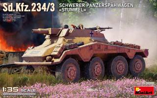 Thumbnail MINIART 53001 SD.KFZ.234/3 SCHWERER PANZERSPAHWAGEN