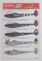 Thumbnail DISCOUNT DECALS 5332 KW148077 WAR BIRDS P-38J DECALS Kits World