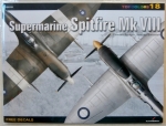 Thumbnail CHEAP BOOKS ZB365 KAGERO 18 SUPERMARINE SPITFIRE Mk VIII w/DECALS ETC