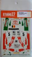 Thumbnail DISCOUNT DECALS 5369 ST27-DC218 1/24 COROLLA WRC CRUSOE 99 Studio 27