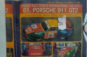 Thumbnail DISCOUNT DECALS 5375 61 PORSCHE 911 GT2 Krauss Race Sports International