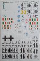 Thumbnail DISCOUNT DECALS 5423 48-007 ITALIAN AIR FORCE BF-109G/K AeroMaster Decals