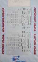 Thumbnail DISCOUNT DECALS 5435 48-326 F-14 DATA  LO VIZ  Super Scale International