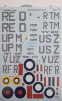 Thumbnail DISCOUNT DECALS 5462 48-079 BATTLE OF BRITAIN HURRICANES AeroMaster Decals