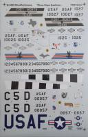 Thumbnail DISCOUNT DECALS 5469 TGR72004 B-52H STRATOFORTRESSES Three Guys Replicas