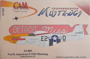 Thumbnail DISCOUNT DECALS 5485 24-005 NORTH AMERICAN P-51D MUSTANG CAM