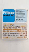 Thumbnail PREISER 521 EQUIPMENT ELEMENTS FOR SHOPS AND MARKET STALLS