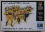 Thumbnail MASTERBOX 3523 EASTERN FRONT SERIES KIT 2 SOVIET INFANTRY IN ACTION 1941-42