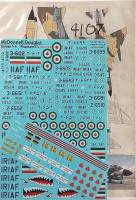 Thumbnail DISCOUNT DECALS 4107. PRINT SCALE MCDONNELL DOUGLAS 48-131  IRANIAN F-4 PHANTOM II 