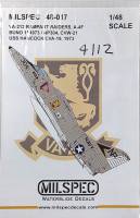 Thumbnail DISCOUNT DECALS 4112. MILSPEC 48-0 17 VA-212 RAMPART RAIDERS  A-4F 