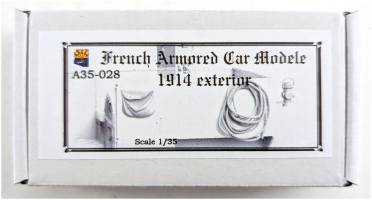 Thumbnail COPPER STATE MODELS A35-028 FRENCH ARMORED CAR MODELE 1914 EXTERIOR