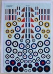 Thumbnail XTRADECAL 72226 BATTLE OF BRITAIN 75th ANNIVERSARY RAF NATIONAL MARKINGS