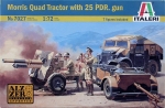 Thumbnail ITALERI 7027 MORRIS QUAD TRACTOR with 25 pdr. GUN