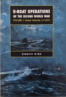 Thumbnail CHEAP BOOKS ZB5790 U-BOAT OPERATIONS OF THE SECOND WORLD WAR VOLUME 1 CAREER HISTORIES U1-U510