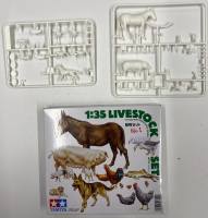 Thumbnail KINGKIT MODEL SCRAPYARD TAMIYA 35128 LIVESTOCK SET INCOMPLETE .