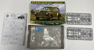Thumbnail KINGKIT MODEL SCRAPYARD ACE 72298 US STAFF CAR MOD 1942  INCOMPLETE 