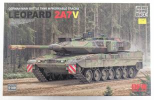 Thumbnail RYE FIELD MODEL 5109 LEOPARD 2A7V GERMAN MAIN BATTLE TANK WITH WORKABLE TRACKS