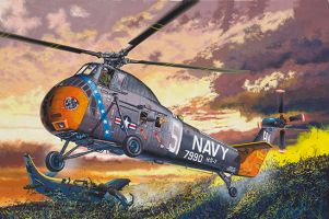 Thumbnail TRUMPETER MODELS 02882 H-34 US NAVY RESCUE