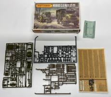 Thumbnail KINGKIT MODEL SCRAPYARD MATCHBOX PK-172 MORRIS C.8. 17 PDR GUN WILLY S JEEP  INCOMPLETE 