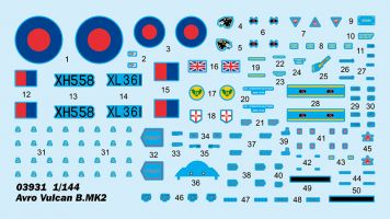 Thumbnail TRUMPETER MODELS 03931 AVRO VULCAN B.MK 2