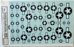 Thumbnail MICROSCALE 654. 72-13 US INSIGNIA BLUE BORDER