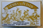 Thumbnail ARMIES IN PLASTIC 5539 WWI MOUNTED BRITISH LANCERS IN KHAKI UNIFORM